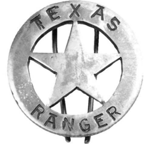 original texas rangers badge